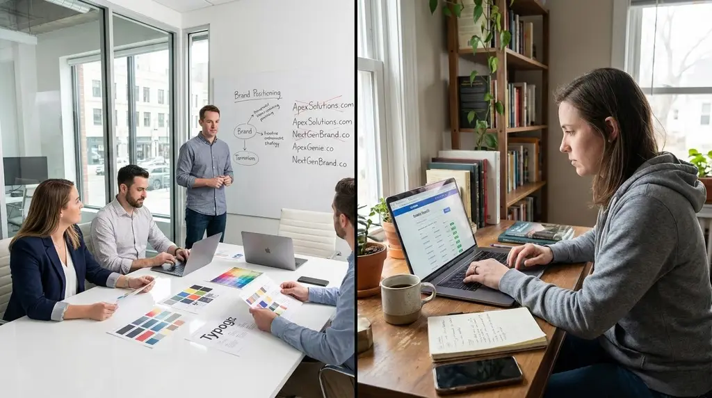 Agency vs AI: Can a $10 Tool Beat a $10k Branding Firm?