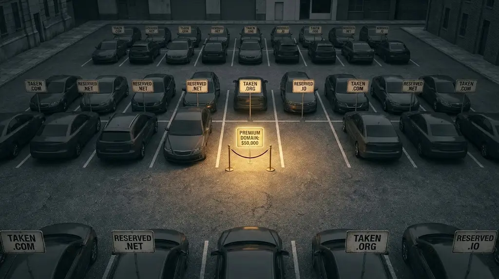 The 'Available Domain' Myth: Why You Can't Find a .com