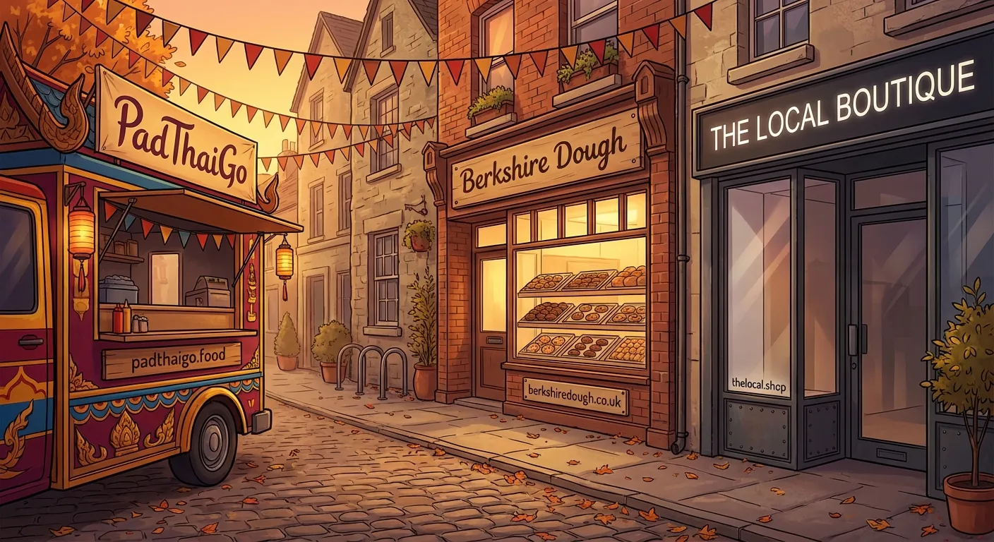 Domain Name Ideas for Local Businesses (Food Trucks to Boutiques)